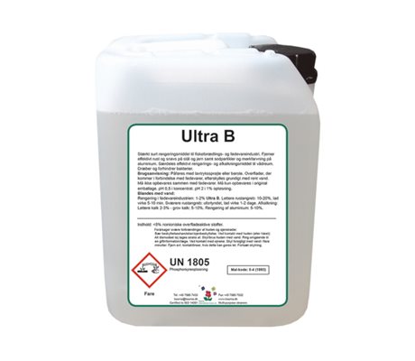 Besma Ultra B Rost- Och Kalkborttagare Mild Aluminiumrengöring