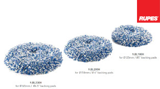 RUPES WOOD PADS FÖR ROTARY POLISHERS