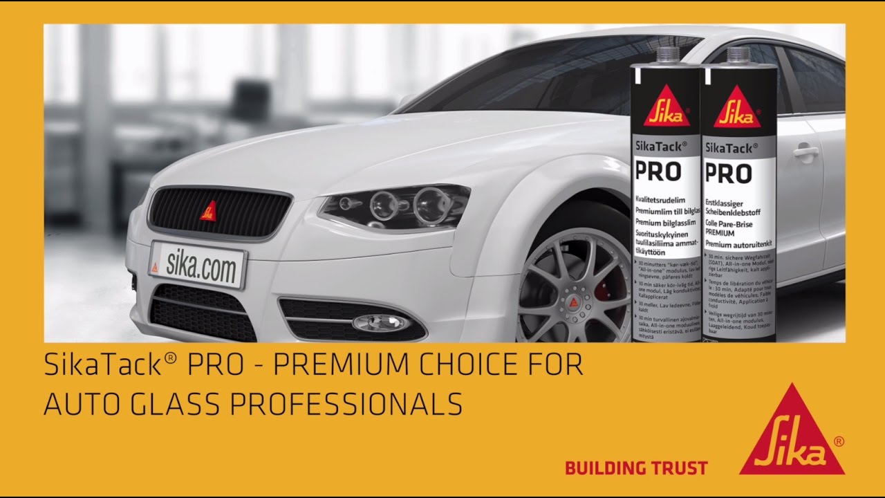 SikaTack Pro billglasslim