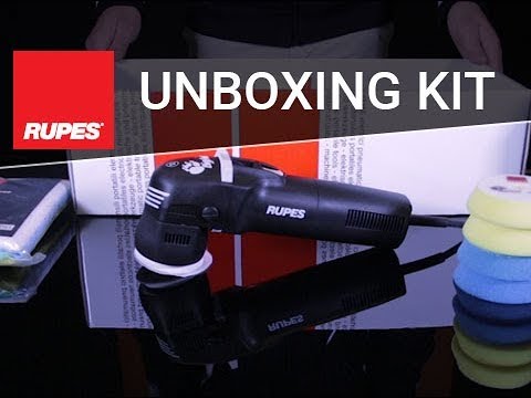 Uppackning av Rupes LHR75E Mini STN