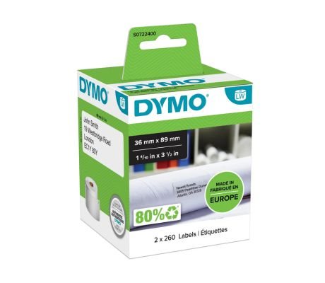 Dymo 99012 Compatible Labels 36 x 89 mm