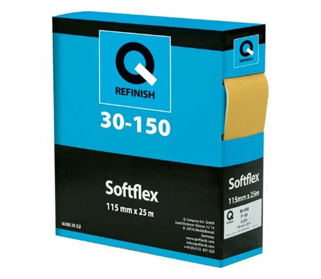 30-150 Softflex Sliprulle Skum 115 Mm X 25 M