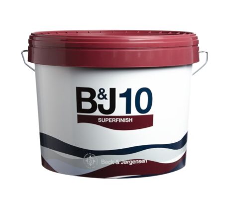 B&J 10 Superfinish Väggfärg Vit