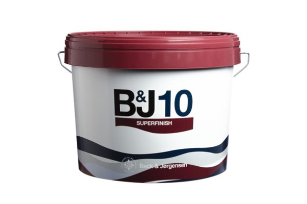 B&J 10 SuperFinish Väggfärg Vit