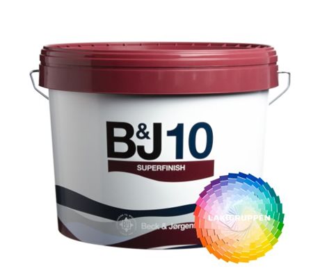 B&J 10 SuperFinish Väggfärg