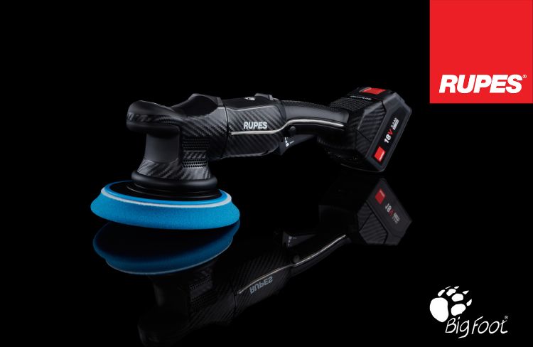 Rupes tillkännager nya bigfoot ibrid sladdlösa polermaskiner