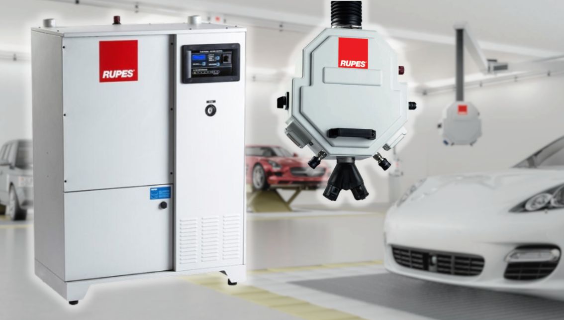 Rupes centrala utsugssystem