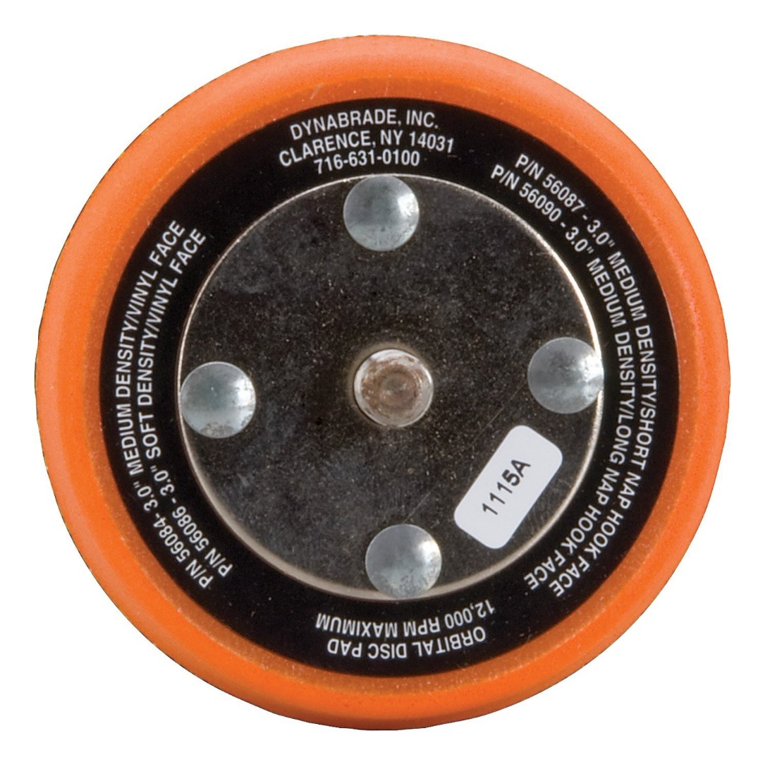 Sander Disc Pad Non Vacuum Dynabrade 56185  5 in Diameter 5/16"-24 Male Thread 