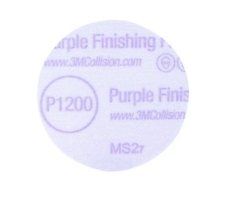 3M Hookit 260L+ Purple Finishing Film Disc 76mm